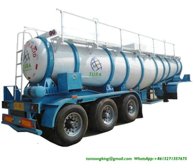  40T V Shape Sulfuric Acid Tanker V Shape 40000KG -22CBM CIF $ Dar es Salaam 
